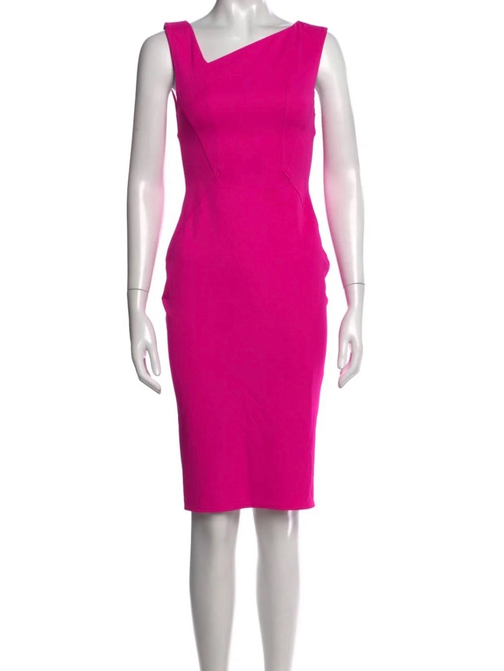 Zac  Posen Fuchsia Sheath Dress
